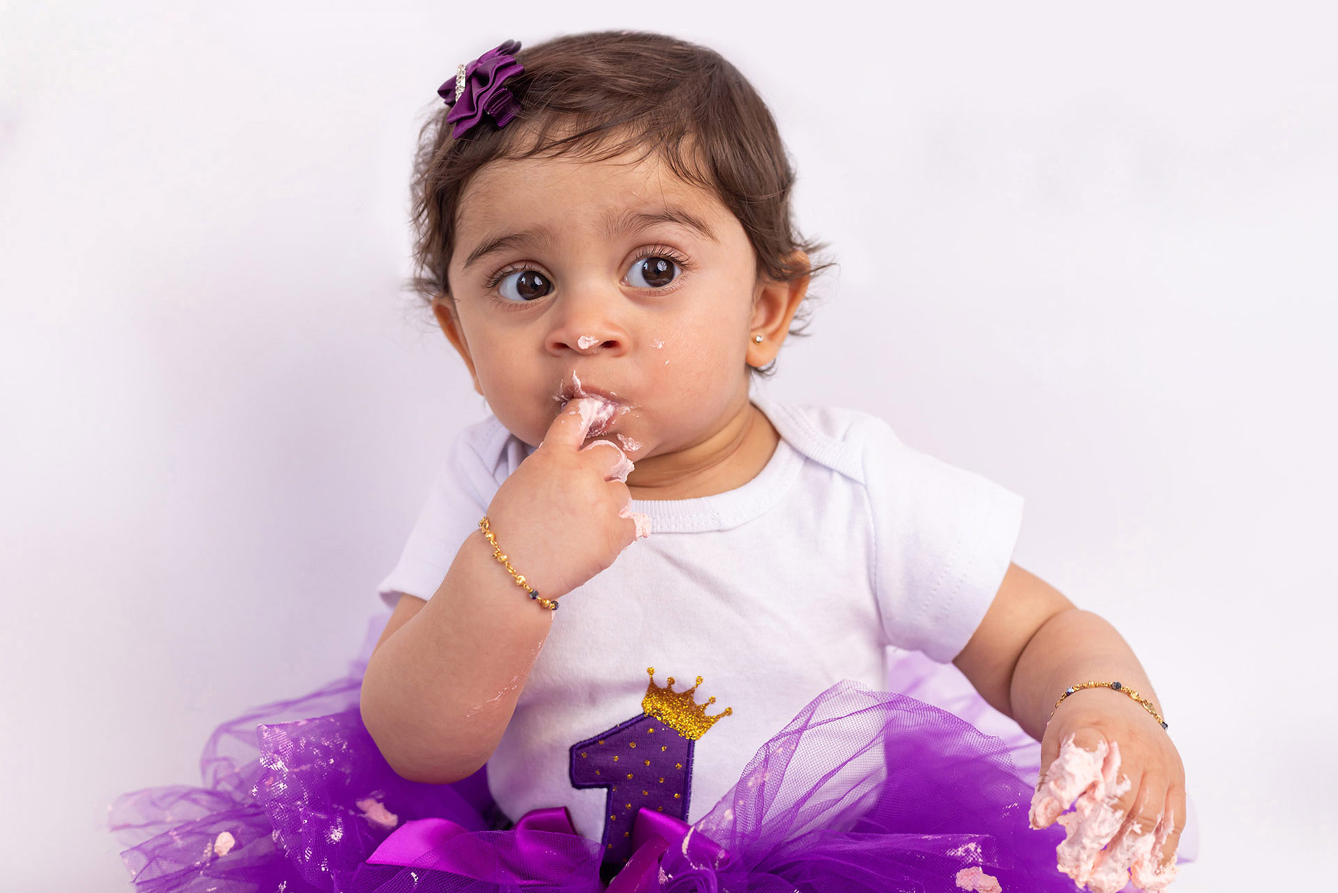 Cake Smash Baby Portraits in London